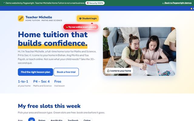 Teacher Michelle Home Tuition